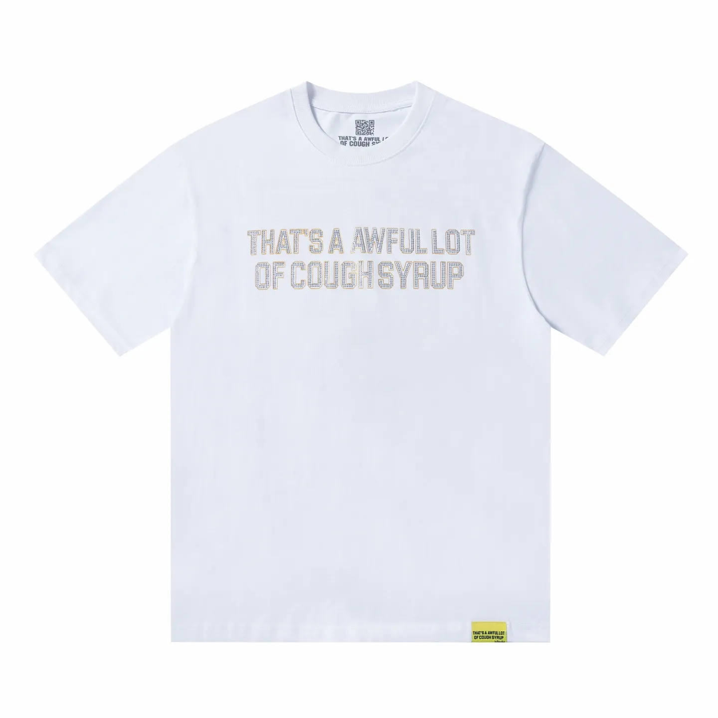 # （ ） THAT'S A AWFUL LOT OF COUGH SYRUP In Stock T （fabric):32 Sizes（size）：S-M L X L （colour）：